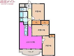 アビタシオン 5階/-