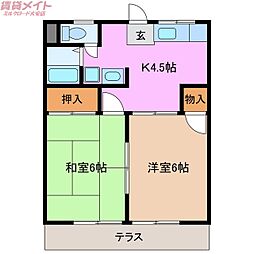 コーポコベルク北勢 1階