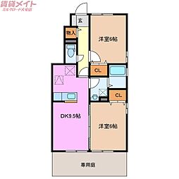 ステラビレッジA棟 1階/-