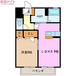 ヴィラ東員 1階