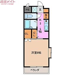 フジテック21 NO.3 2階/-
