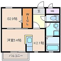 クレセール 202 ｜ 三重県四日市市赤堀３丁目（賃貸アパート1K・2階・31.43㎡） その2