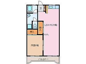 小古曽ビル 5B ｜ 三重県四日市市小古曽２丁目（賃貸マンション1LDK・5階・42.34㎡） その2