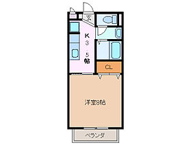 ドエル晃 202 ｜ 三重県四日市市日永東３丁目（賃貸アパート1K・2階・28.01㎡） その2