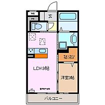 レジデンス朝日町　A棟 101 ｜ 三重県四日市市朝日町（賃貸アパート1LDK・1階・33.61㎡） その2