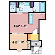 ADAN四日市駅東 101 ｜ 三重県四日市市南納屋町（賃貸アパート1LDK・1階・25.21㎡） その2