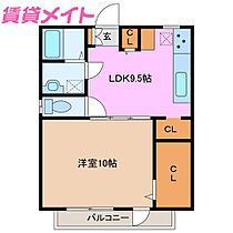 三重県四日市市大字松本（賃貸アパート1LDK・1階・50.96㎡） その2