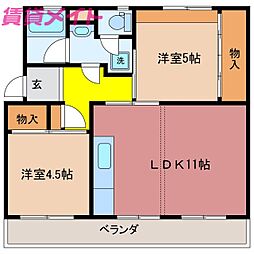 🉐敷金礼金0円！🉐フェリーナ111棟