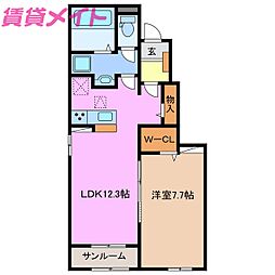 プリマヴェールIIIA 2階