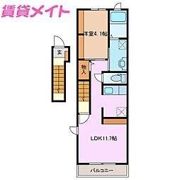 Garden日永西II 2階