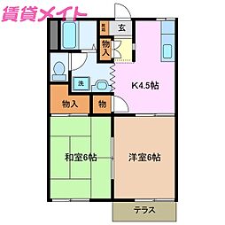 🉐敷金礼金0円！🉐タウニーラークウッドＡ棟
