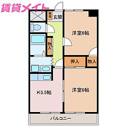 ハイマンション日永西 A棟 3階/-