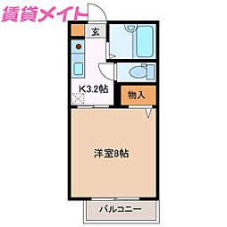 ステージア日永E 2階/-