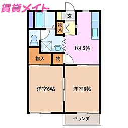 🉐敷金礼金0円！🉐タウニーラークウッドＡ棟