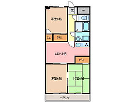 三重県鈴鹿市道伯町（賃貸マンション3LDK・3階・58.32㎡） その2