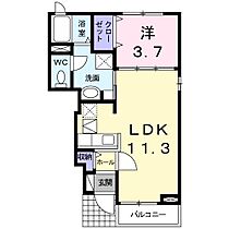 三重県鈴鹿市神戸８丁目（賃貸アパート1LDK・1階・37.13㎡） その2