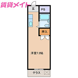 🉐敷金礼金0円！🉐近鉄鈴鹿線 平田町駅 徒歩28分