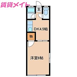 🉐敷金礼金0円！🉐近鉄鈴鹿線 平田町駅 徒歩20分