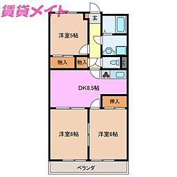 近鉄鈴鹿線 三日市駅 徒歩15分