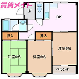 近鉄鈴鹿線 三日市駅 徒歩10分