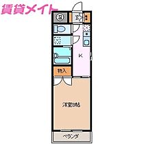 三重県鈴鹿市神戸5丁目（賃貸マンション1DK・3階・30.07㎡） その2