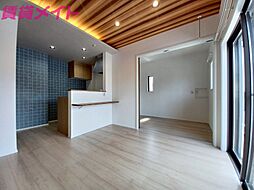 近鉄名古屋線 白子駅 徒歩10分の賃貸アパート 1階1LDKのリビング/ダイニング