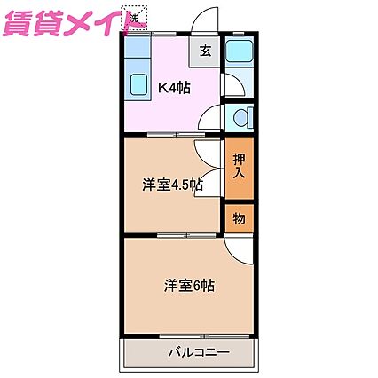 鈴木ハイム_間取り_0
