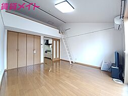 近鉄名古屋線 千代崎駅 徒歩1分の賃貸アパート 1階1Kのリビング/ダイニング