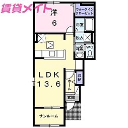 関西本線 河原田駅 徒歩27分