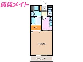 三重県鈴鹿市大池3丁目（賃貸アパート1K・2階・27.70㎡） その2