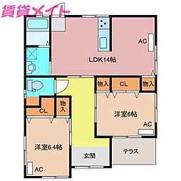 🉐敷金礼金0円！🉐自由ヶ丘平屋貸家