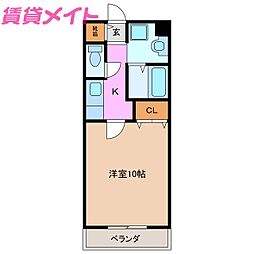 亀山マンションB棟 1階