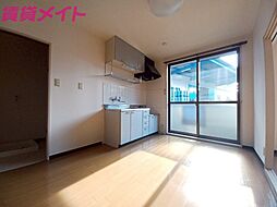 パークサイドN 1階2DKのリビング/ダイニング