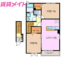 ルミウス　Ａ棟 2階