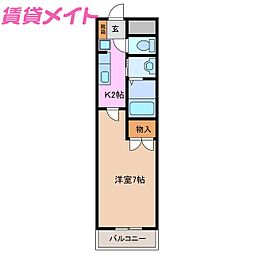 フェリーク鈴鹿 2階