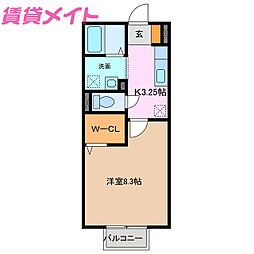 オランジュベール利平治Ａ棟 2階