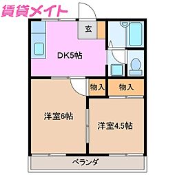 コーポ杉谷3 2階