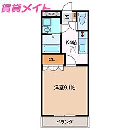 サンハイツ 1階