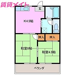 🉐敷金礼金0円！🉐グリーンハイツフジ