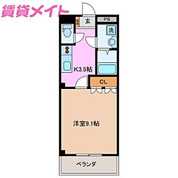 グランシャリオ 2階/-