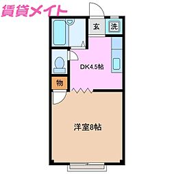 レンタルアパートホップ 2階/-