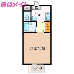 モアフレンド 2階/-