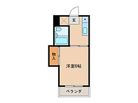 江戸橋マンション A105 ｜ 三重県津市江戸橋３丁目（賃貸マンション1K・2階・21.00㎡） その2