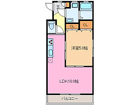 セントレアIII 101 ｜ 三重県津市末広町（賃貸アパート1LDK・1階・40.16㎡） その2