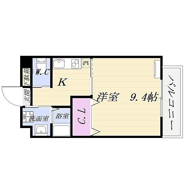 ルラシオン江戸橋 311｜三重県津市江戸橋２丁目(賃貸マンション1K・3階・30.00㎡)の写真 その2