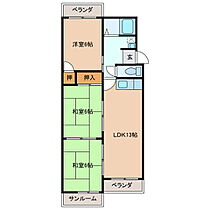 大谷ヒルズB棟 304 ｜ 三重県津市大谷町（賃貸マンション3LDK・3階・66.74㎡） その2