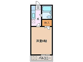 カレッジハウス2 203 ｜ 三重県津市江戸橋３丁目（賃貸アパート1K・2階・17.30㎡） その2