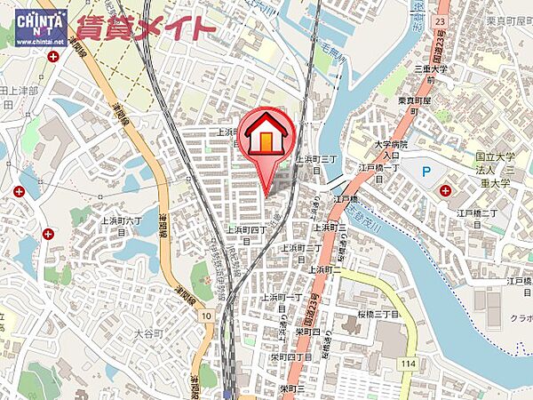 上浜団地2号棟 806｜三重県津市上浜町４丁目(賃貸マンション3DK・8階・59.30㎡)の写真 その17