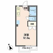 グリーンヴィラ平野Ａ 205 ｜ 三重県津市一身田平野（賃貸アパート1R・2階・24.71㎡） その2