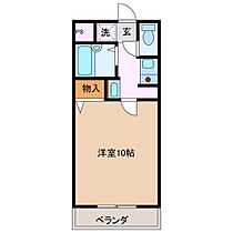 コマヴィレッジ 302 ｜ 三重県津市白塚町（賃貸マンション1K・3階・28.15㎡） その2